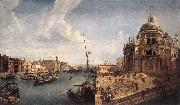 MARIESCHI, Michele The Grand Canal near the Salute sg oil painting on canvas